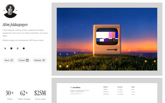Captura de la portada de alimdesigner.com